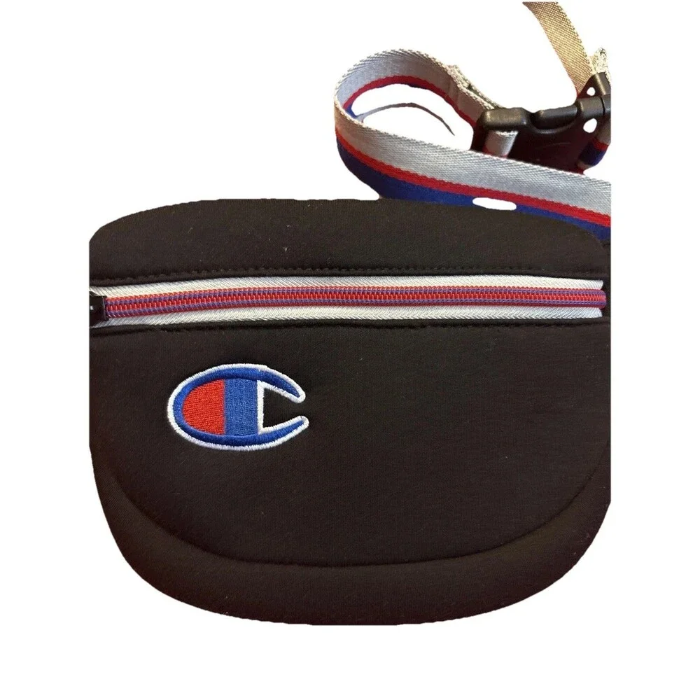 Champion unisex adult Attribute Waistbag Fanny Waist Packs, black, One Size